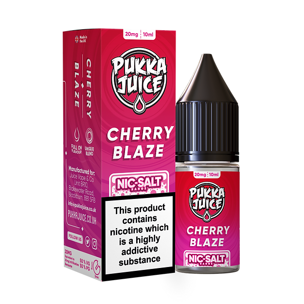 Pukka Juice Nic Salt - Cherry Blaze