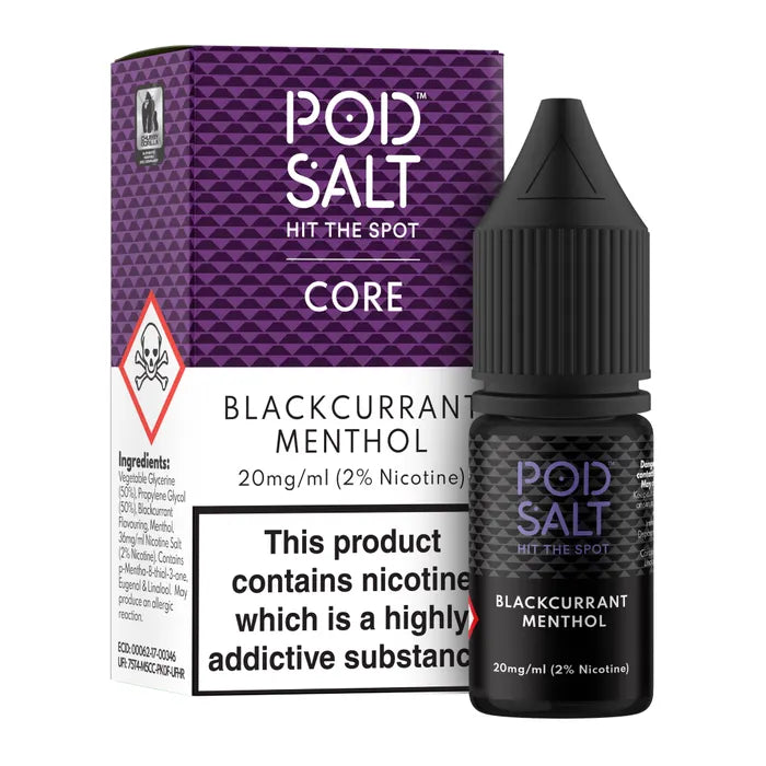 Pod Salt Core - Blackcurrant Menthol