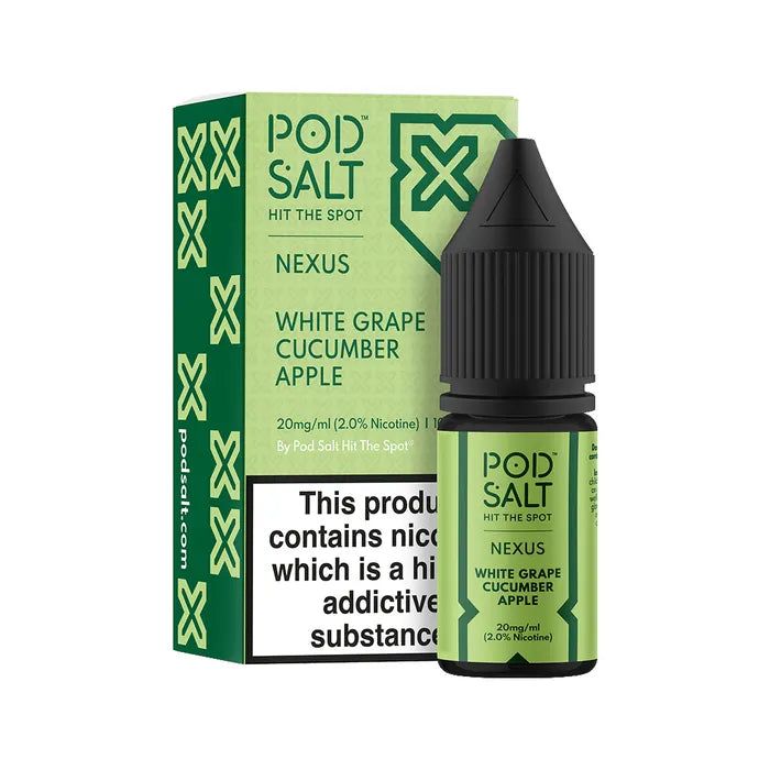 Nexus Nic Salt - White Grape Cucumber